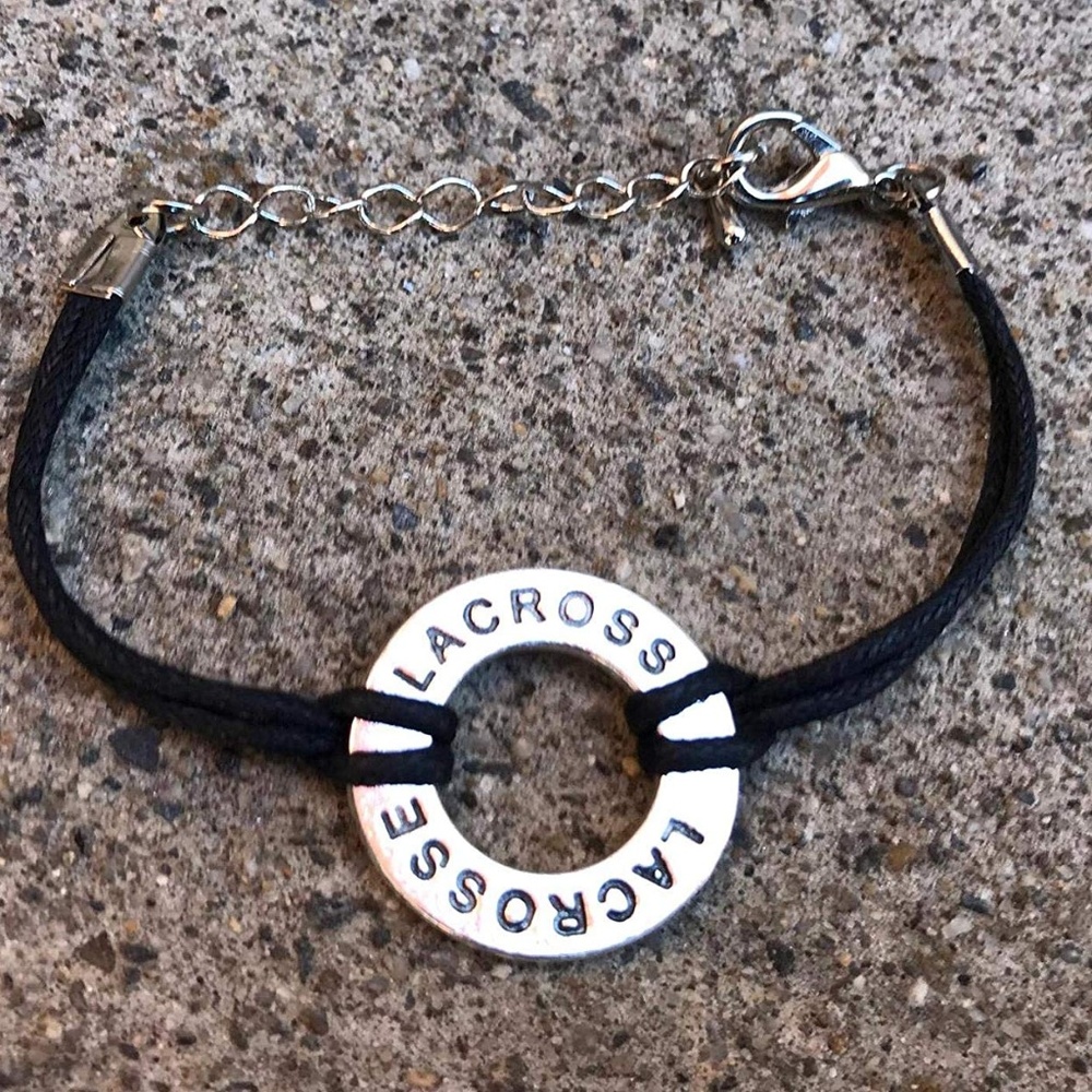 Lacrosse Bracelet- Girls Lacrosse Bracelet